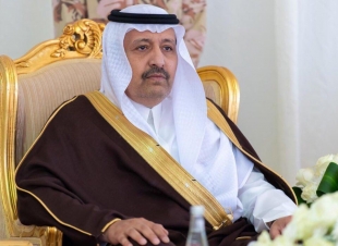 امير الباحة يقدم تعازيه لابناء اسره شنان  الزهراني